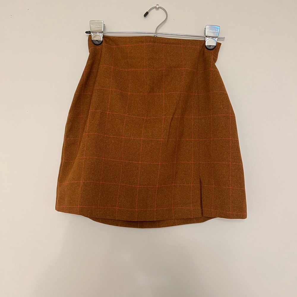 Plaid Skirt